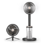 Ventilateur portable 3-en-1, brumisateur et plaque refroidissante Shark ChillPill - Charbon