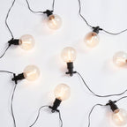 Dusklia - 10 Indoor/Outdoor Festoon String Lights (Mains Powered) - White