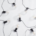 Dusklia - 10 Indoor/Outdoor Festoon String Lights (Mains Powered) - White