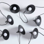 Dusklia - 10 Indoor/Outdoor Flower String Lights (Mains Powered) - White