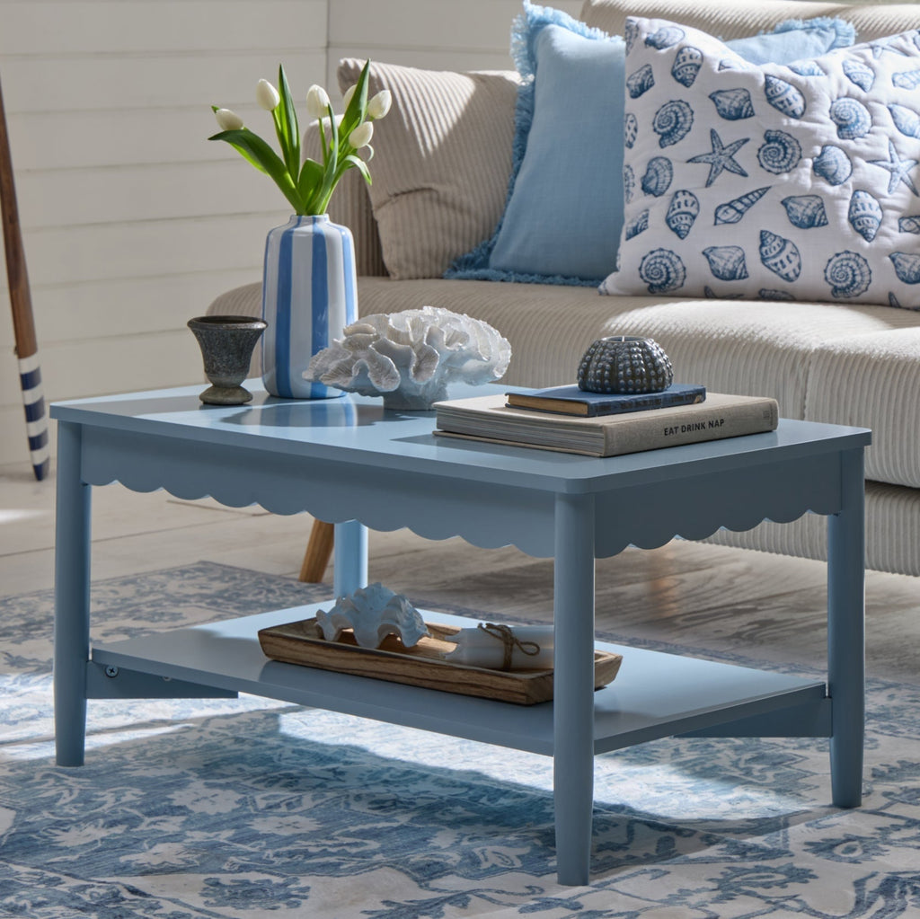 Dusklia - Betty Coffee Table - Sky Blue