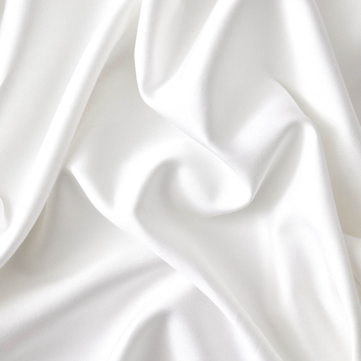 Dusklia - 100% Egyptian Cotton 600 Thread Count Fitted Sheet - White