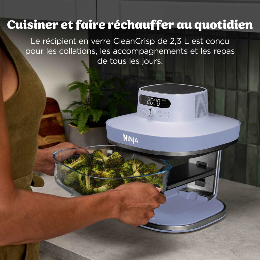 Ninja CRISPi PRO Air fryer en verre 7-en-1, Violet