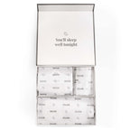 Dusklia - 19 Momme Silk Pillowcase, Eye Mask and Hair Tie Gift Set - Champagne