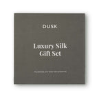 Dusklia - 19 Momme Silk Pillowcase, Eye Mask and Hair Tie Gift Set - Champagne