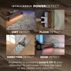 Aspirateur balai sans fil Shark PowerDetect Speed Collection Luxe Clean & Empty - Ivoire