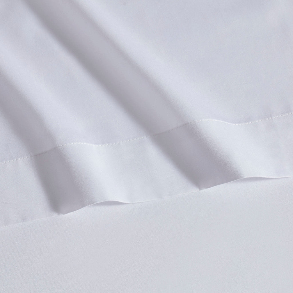 Dusklia - 400TC Sateen Sheets & Pillowcase Bundle - White