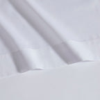 Dusklia - 400TC Sateen Sheets & Pillowcase Bundle - White