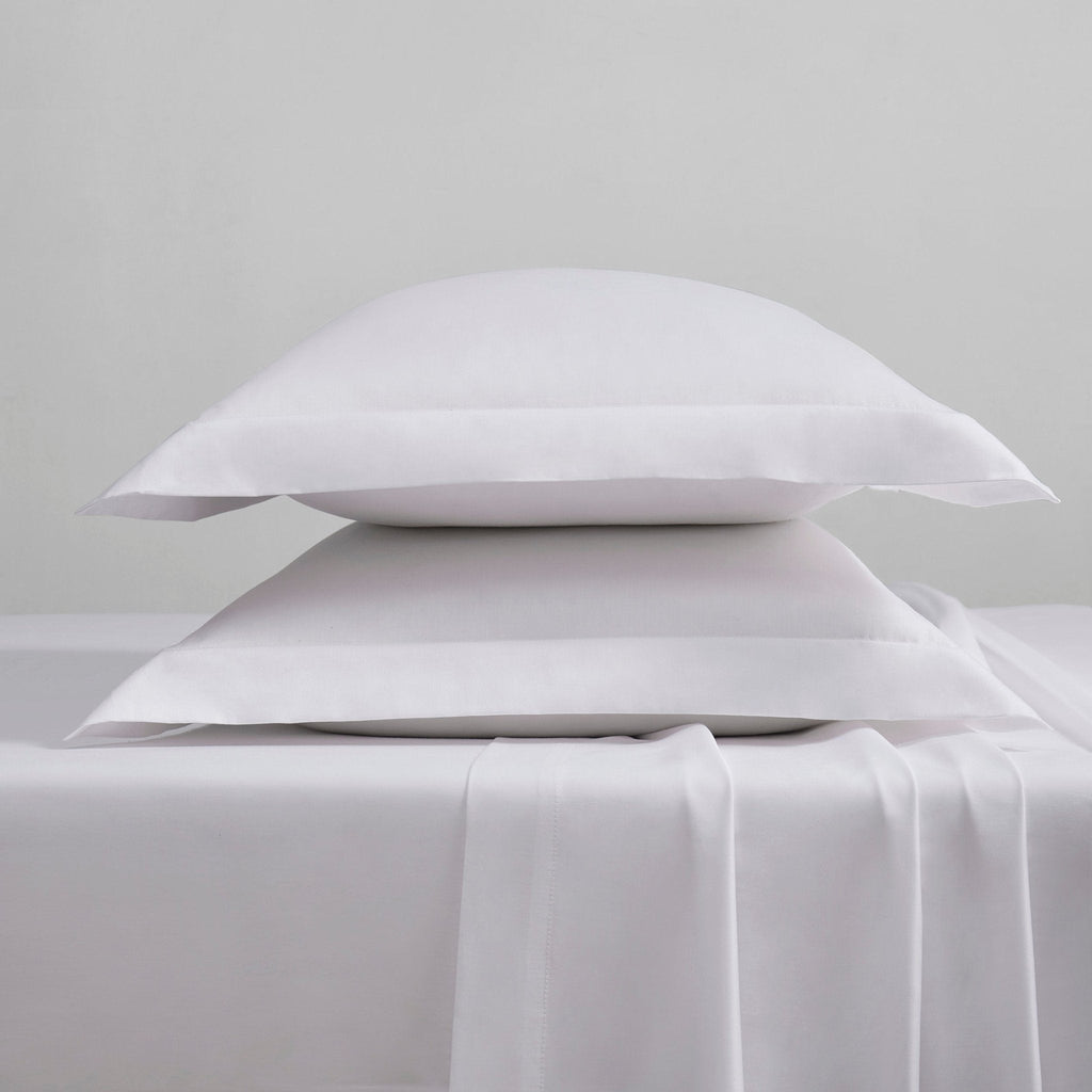 Dusklia - 400TC Sateen Sheets & Pillowcase Bundle - White