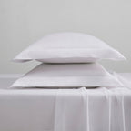 Dusklia - 400TC Sateen Sheets & Pillowcase Bundle - White