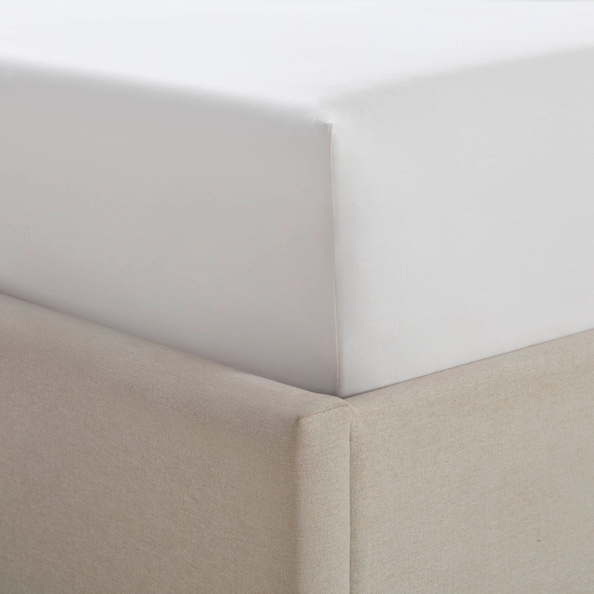 Dusklia - 400TC Sateen Sheets & Pillowcase Bundle - White