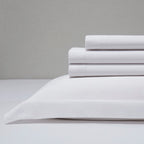 Dusklia - 400TC Sateen Sheets & Pillowcase Bundle - White