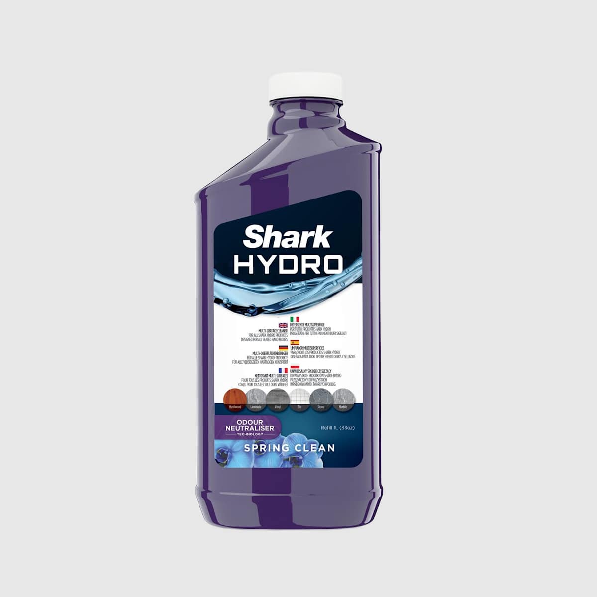 Aspirateur laveur sans fil Shark HydroVac avec 1L de produit nettoyant multi-surfaces