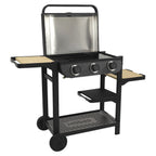 Barbecue gaz sur chariot Ibiza - 3 Brûleurs 8,4 kW