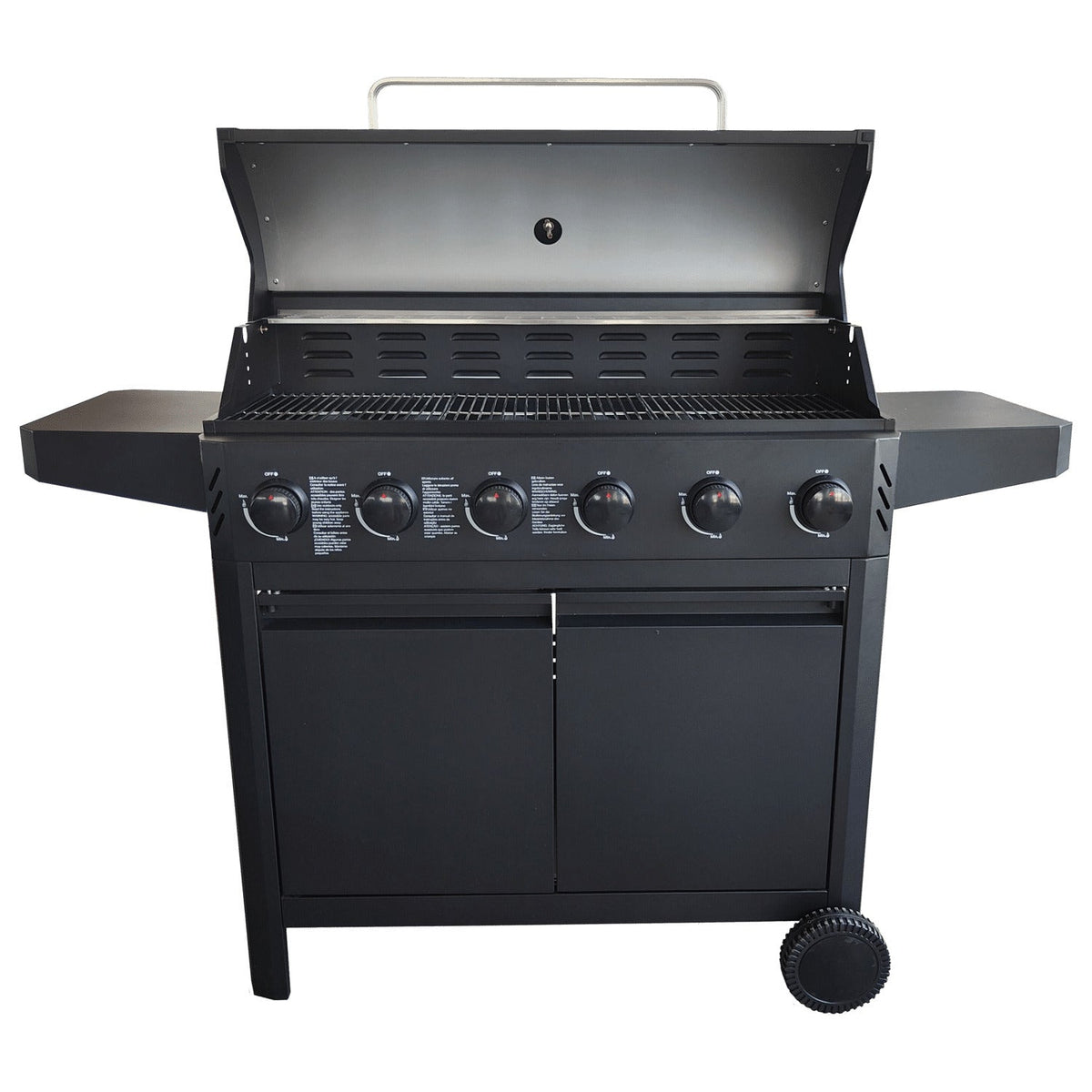 Barbecue au gaz Malibu - 6 brûleurs 15kW