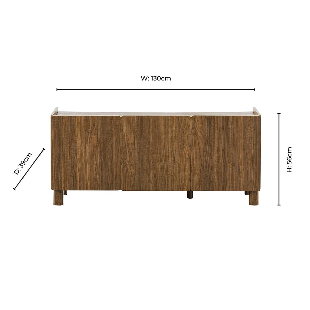 Meuble TV Avalon pour téléviseurs jusqu'à 50 - Bois moyen