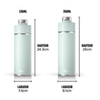Gourde isotherme Ninja Thirsti – Menthe, 530 ml