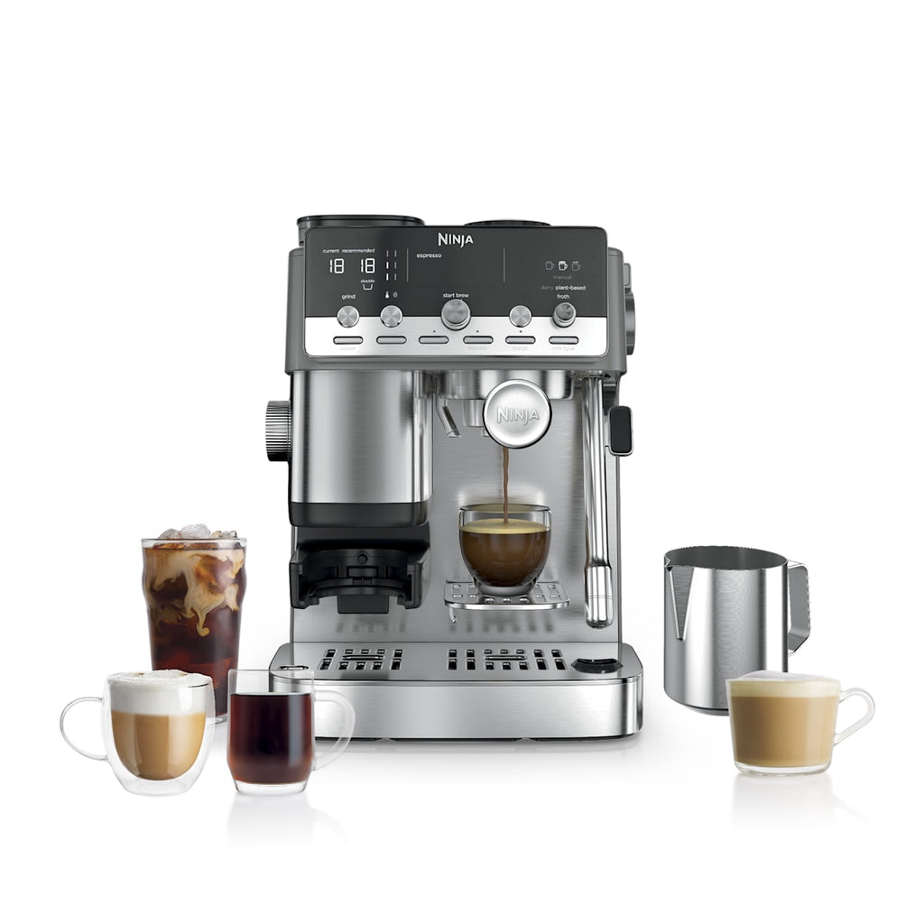 Machine à café semi-automatique Ninja Luxe Café MINI Plus - Argent