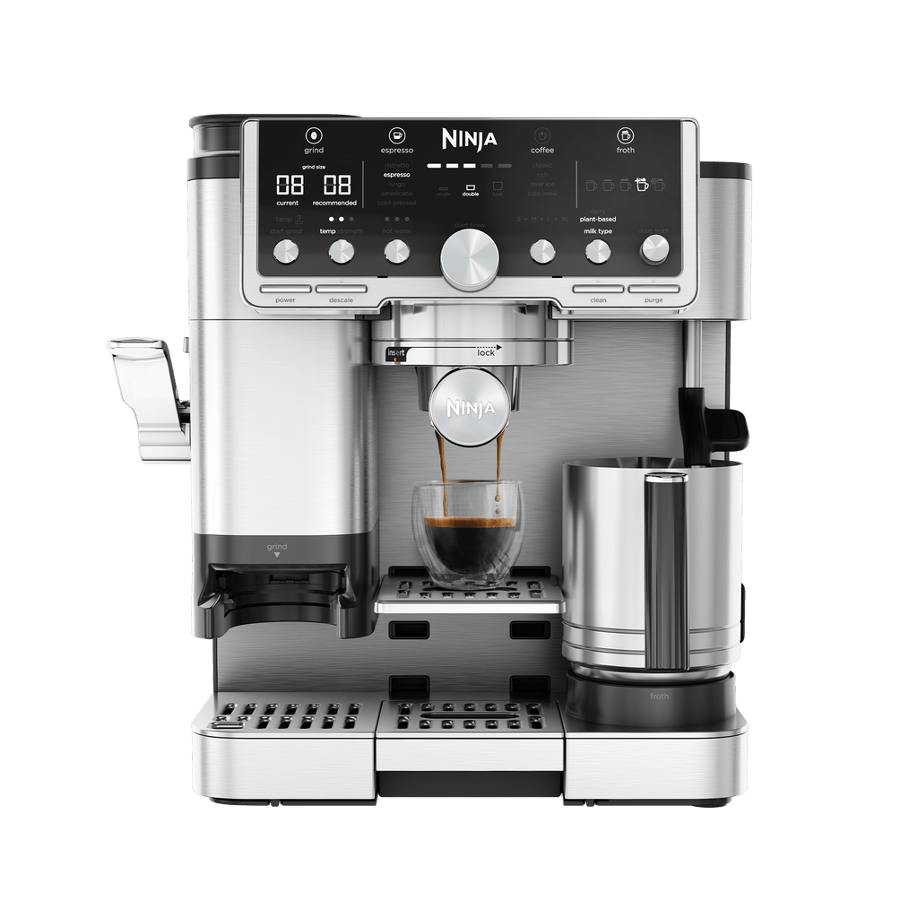 Machine à espresso Ninja Luxe Café Premier avec broyeur intégré – Noir