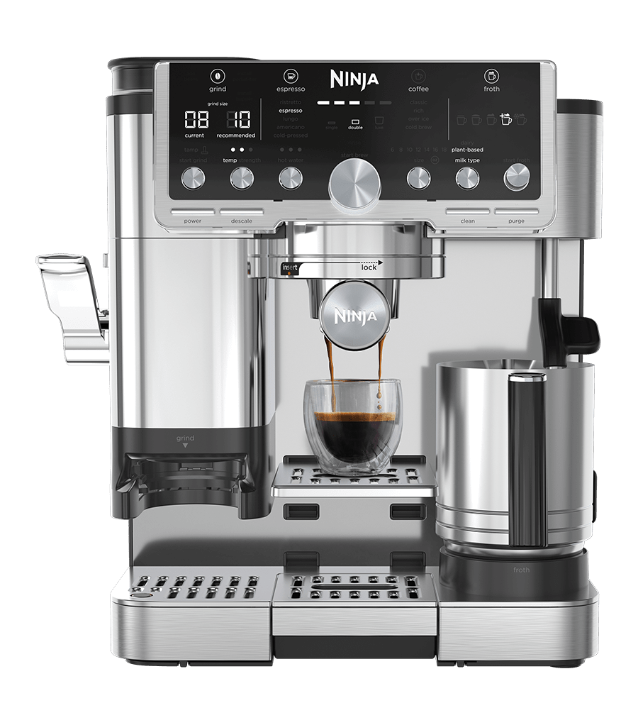 Machine à café automatique Ninja AutoBarista Pro - Argent