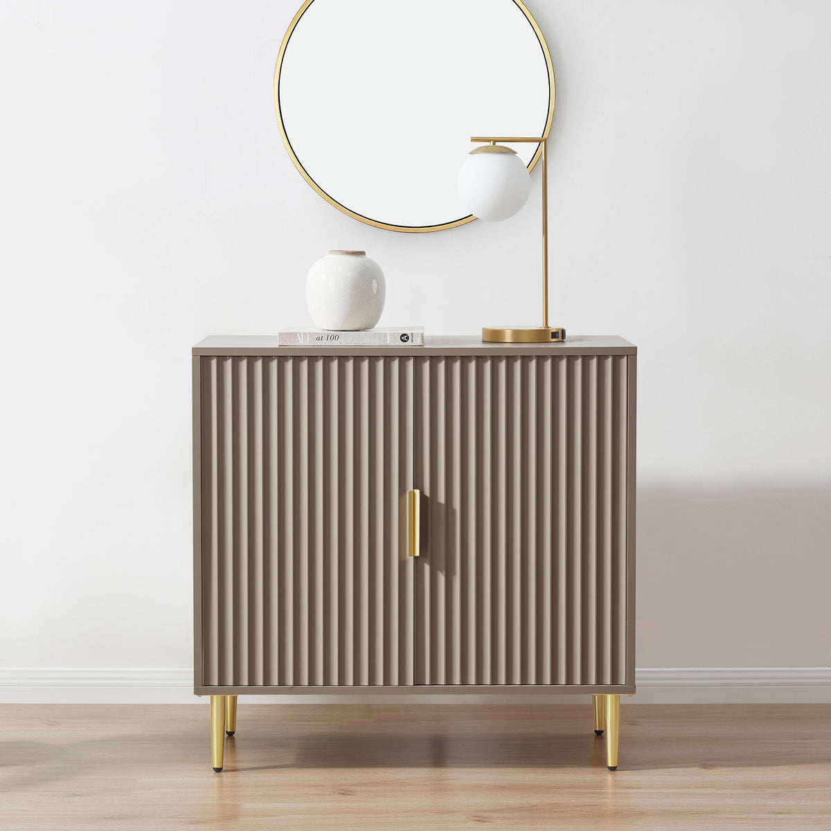 Dusklia - Evie 2 Door Sideboard - Taupe