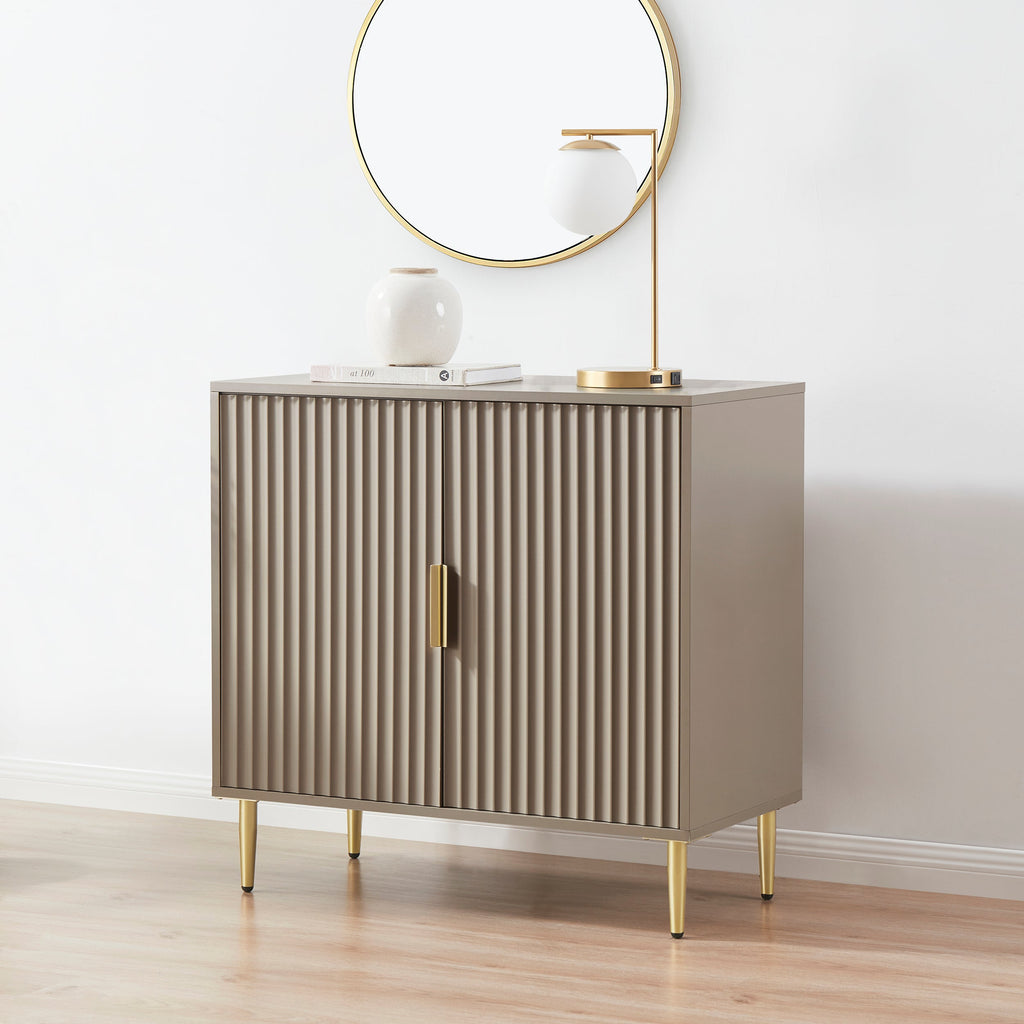 Dusklia - Evie 2 Door Sideboard - Taupe