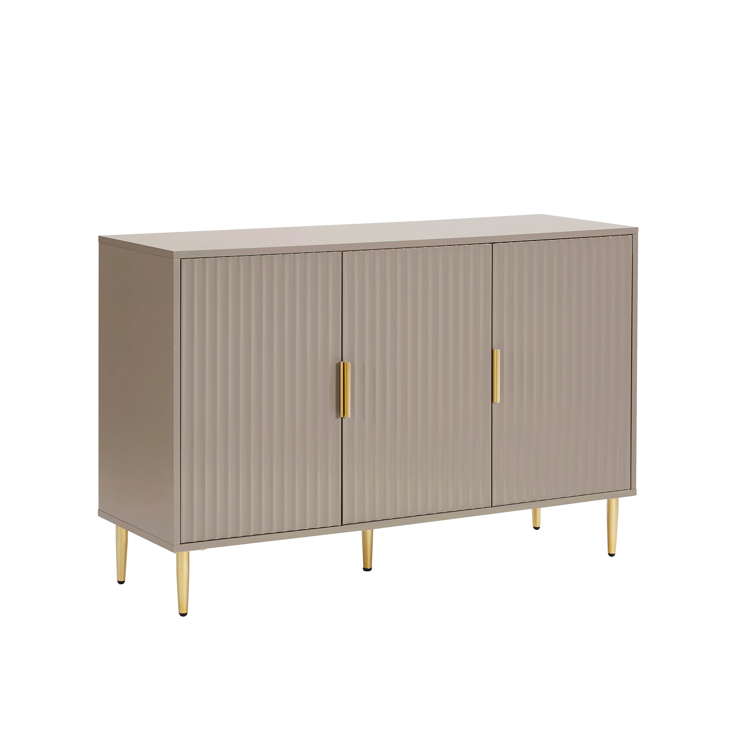 Dusklia - Evie 3 Door Sideboard - Taupe