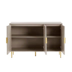 Dusklia - Evie 3 Door Sideboard - Taupe