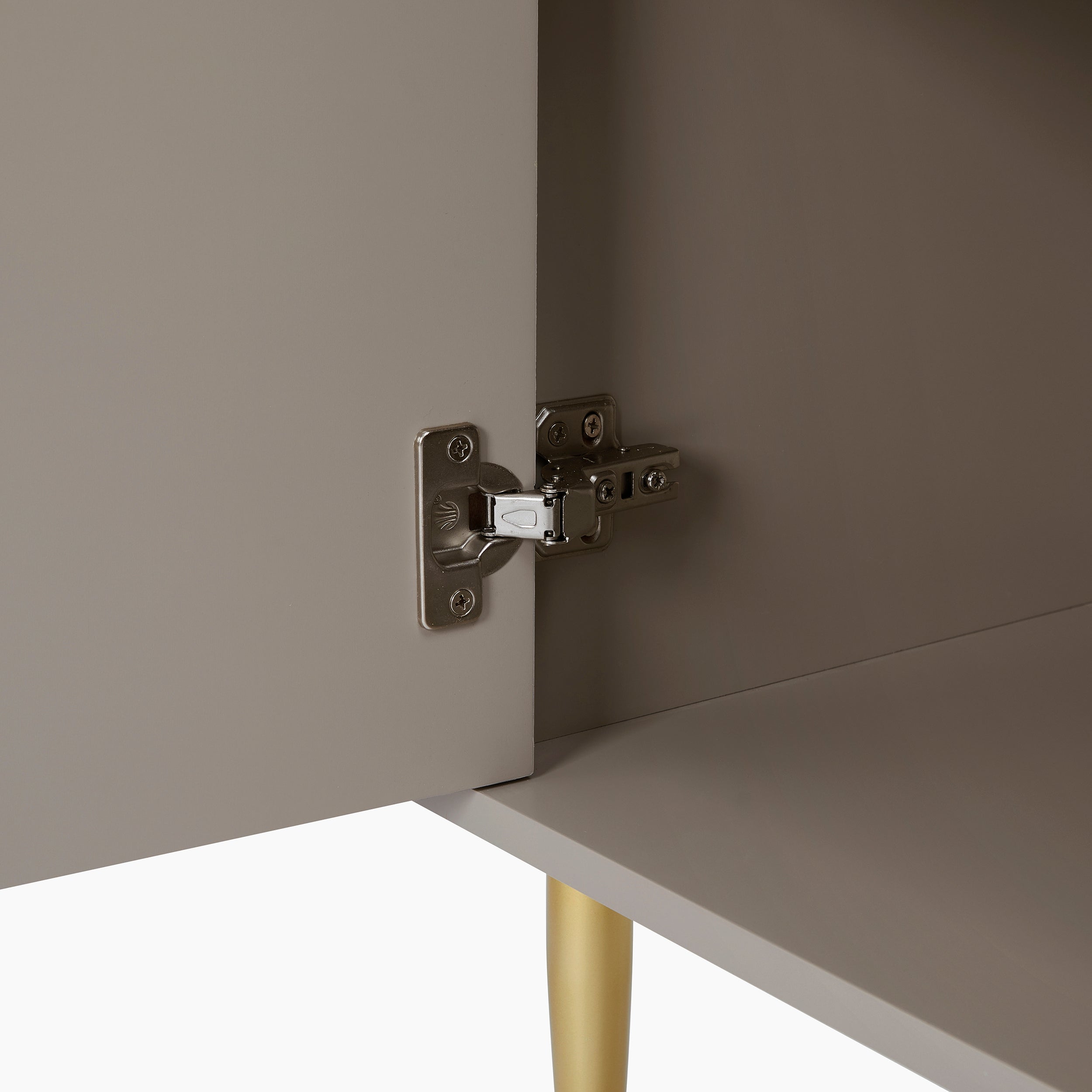 Dusklia - Evie 3 Door Sideboard - Taupe