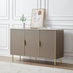 Dusklia - Evie 3 Door Sideboard - Taupe