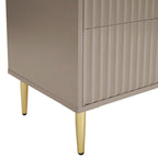Dusklia - Evie 3 Drawer Chest - Taupe