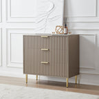 Dusklia - Evie 3 Drawer Chest - Taupe