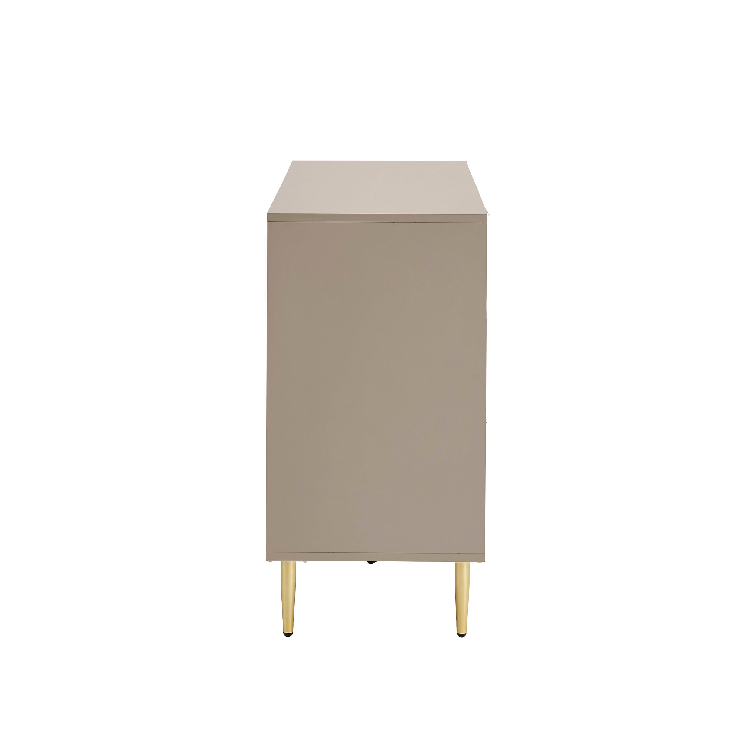 Dusklia - Evie 6 Drawer Chest - Taupe