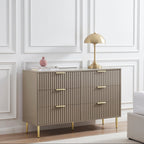 Dusklia - Evie 6 Drawer Chest - Taupe