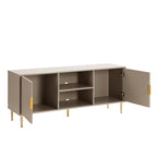 Dusklia - Evie TV Stand for TVs up to 65 - Taupe