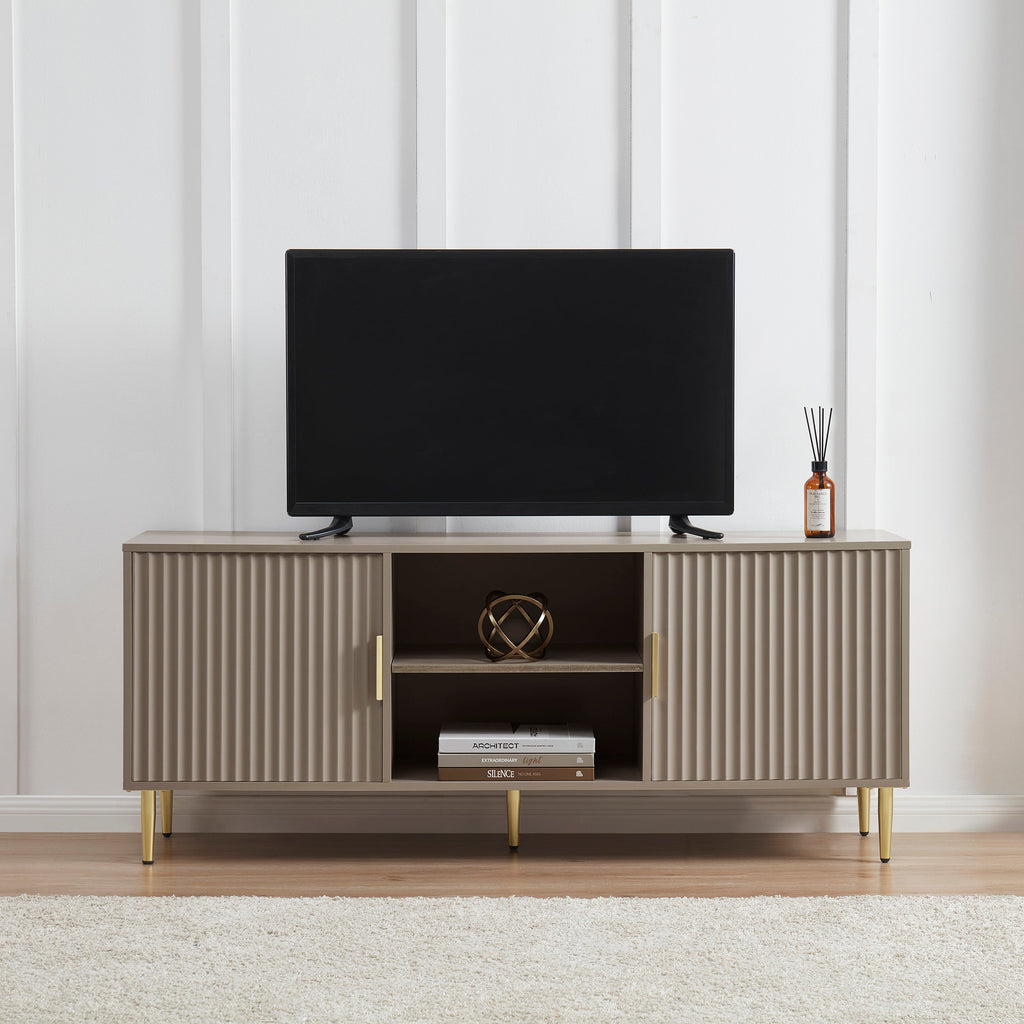 Dusklia - Evie TV Stand for TVs up to 65 - Taupe