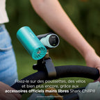 Ventilateur portable 3-en-1, brumisateur et plaque refroidissante Shark ChillPill - Turquoise