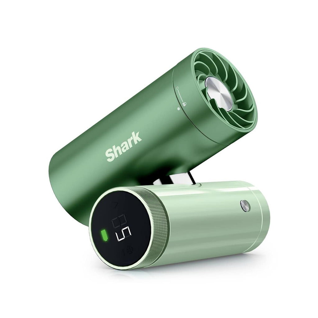 Ventilateur portable 3-en-1, brumisateur et plaque refroidissante Shark ChillPill - Vert