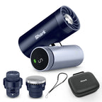 Ventilateur portable 3‑en‑1, brumisateur et plaque refroidissante Shark ChillPill avec étui de voyage - Bleu Nuit