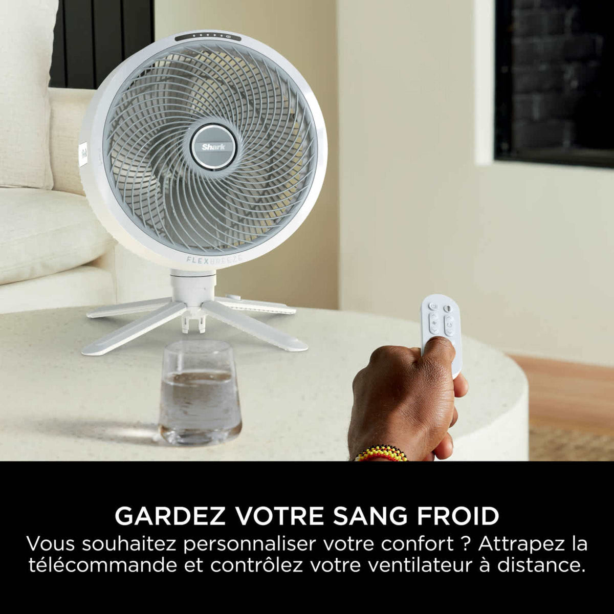Shark FlexBreeze ventilateur ultra-rapide avec ou sans fil