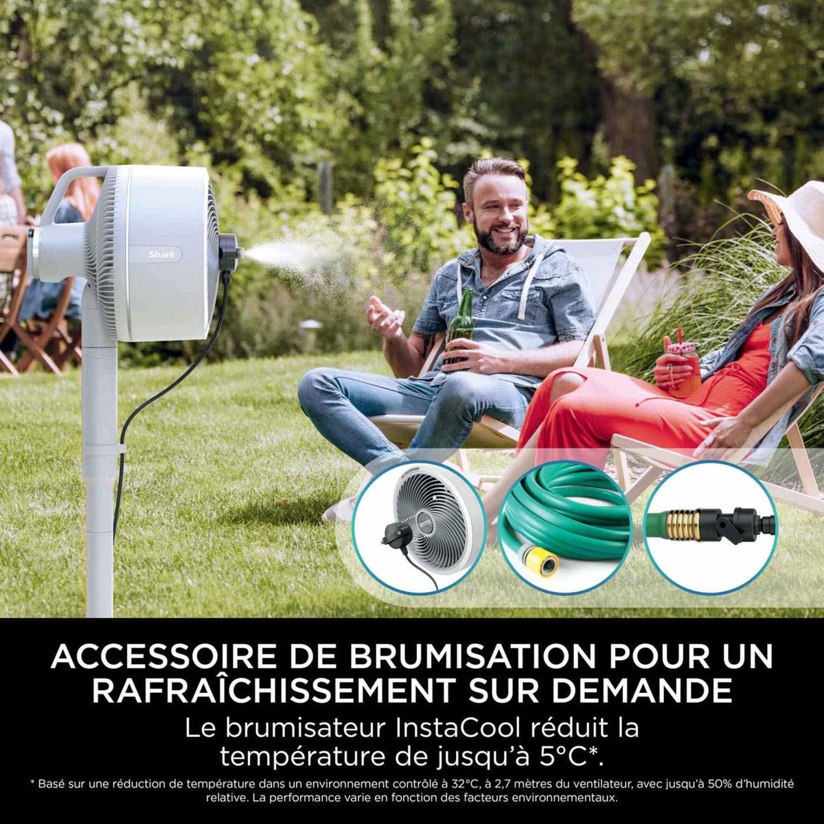 Shark FlexBreeze ventilateur ultra-rapide avec ou sans fil