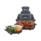 Air Fryer en verre Crispi Pro 7-en-1, Bleu Cyberspace
