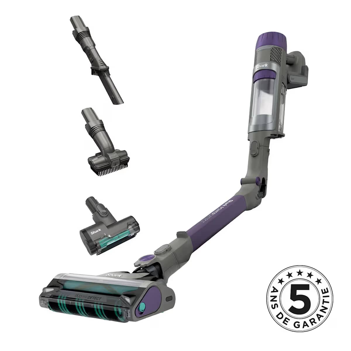 Aspirateur balai sans fil Shark PowerDetect Clean, 70 min d'autonomie