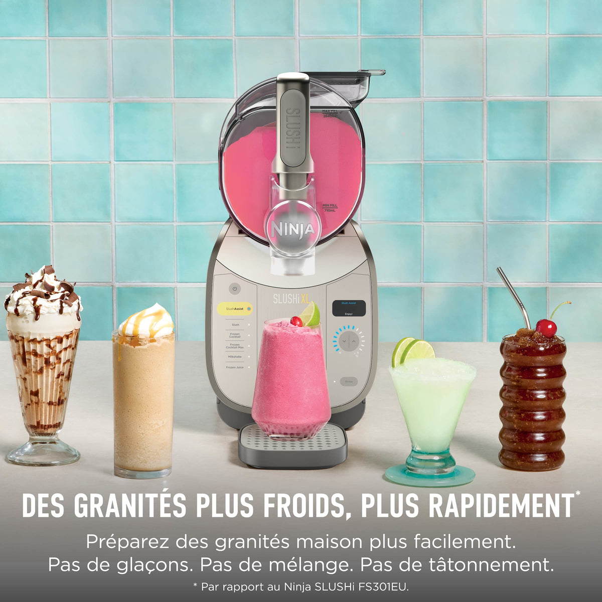 Machine à granités et boissons glacées Ninja SLUSHi XL - Moka
