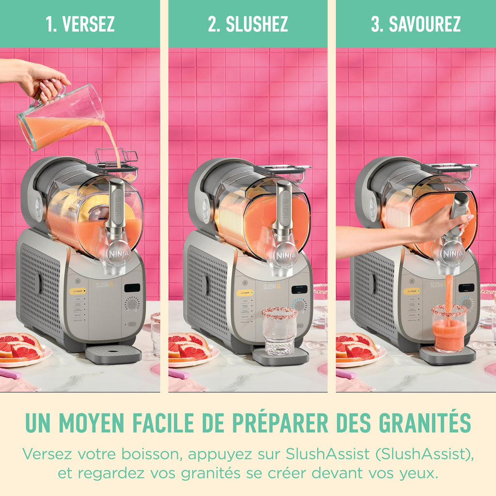 Machine à granités et boissons glacées Ninja SLUSHi XL - Moka