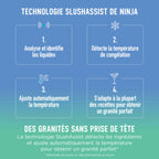 Machine à granités et boissons glacées Ninja SLUSHi XL - Moka