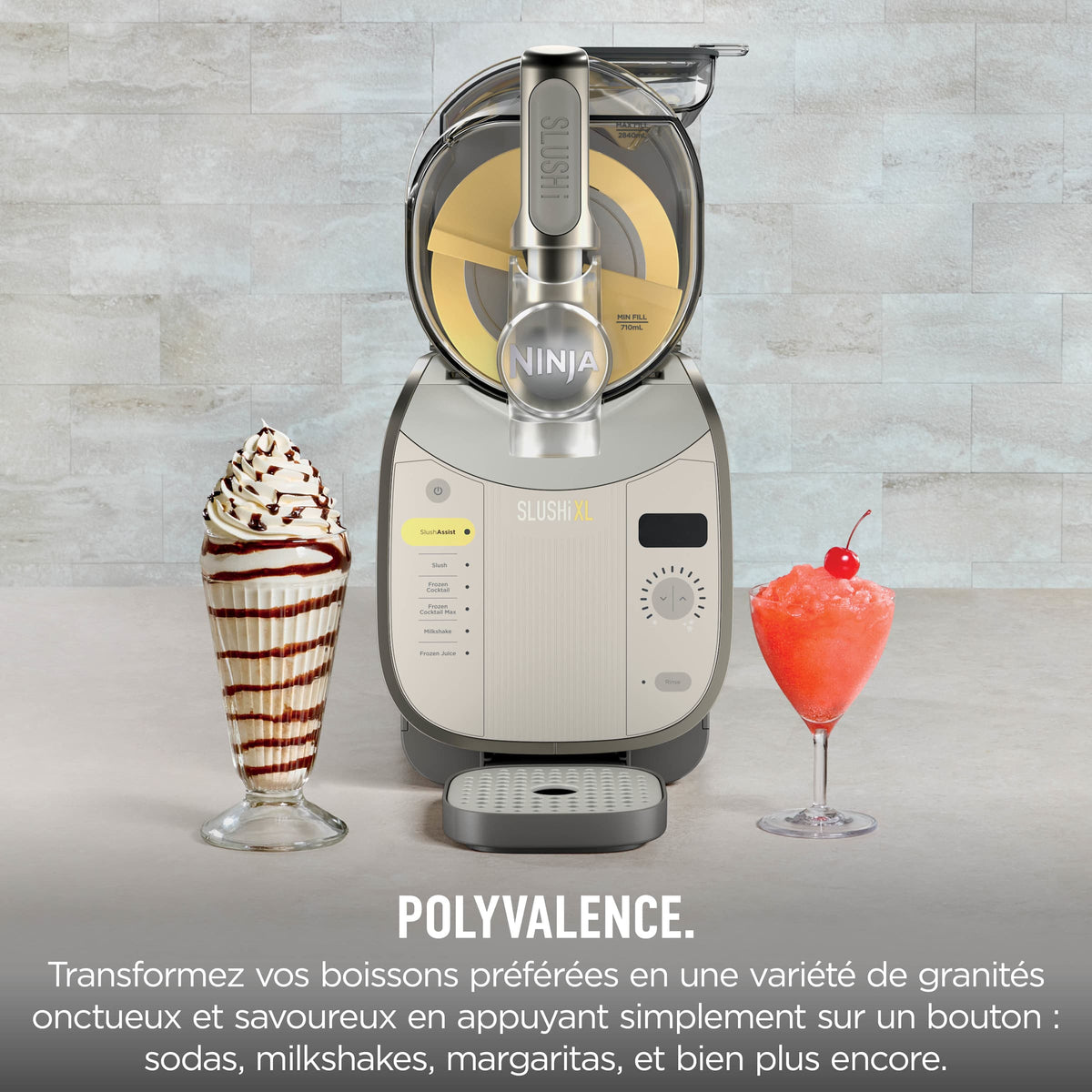 Machine à granités et boissons glacées Ninja SLUSHi XL - Moka