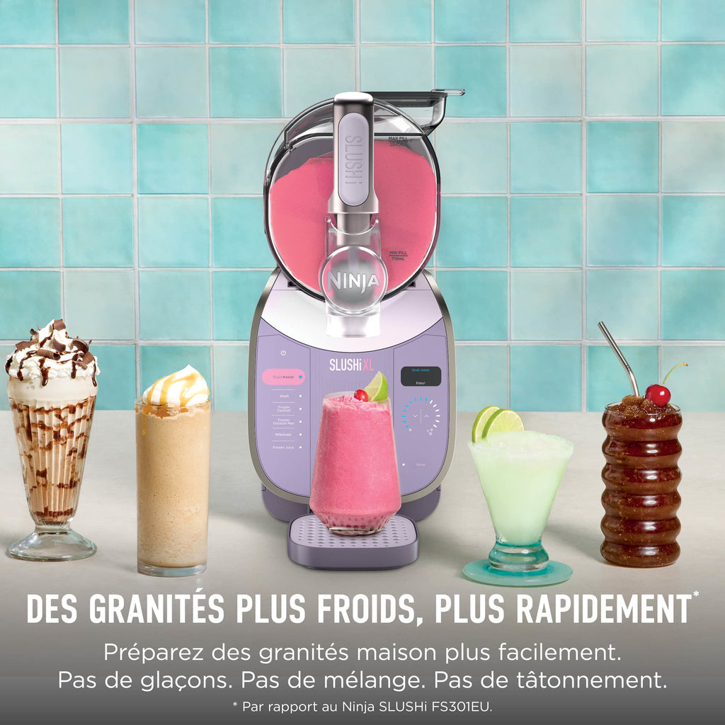 Machine à granités et boissons glacées Ninja SLUSHi XL - Lilas