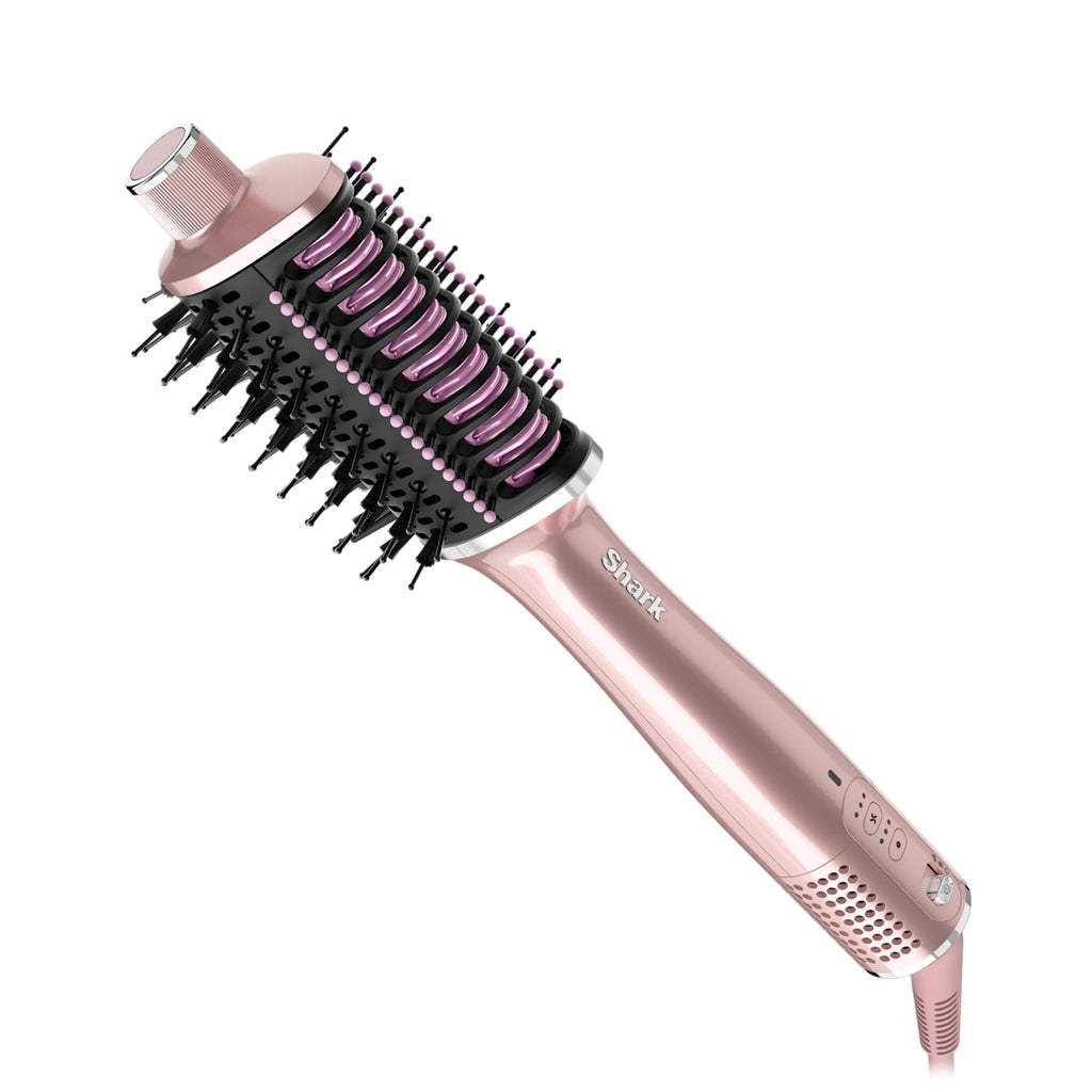 Brosse soufflante Shark Glossi 2-en-1 séchage et lissage – Rose Pivoine HT302EUPK