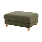 Dusklia - Hampshire Pouffe - Woven Green